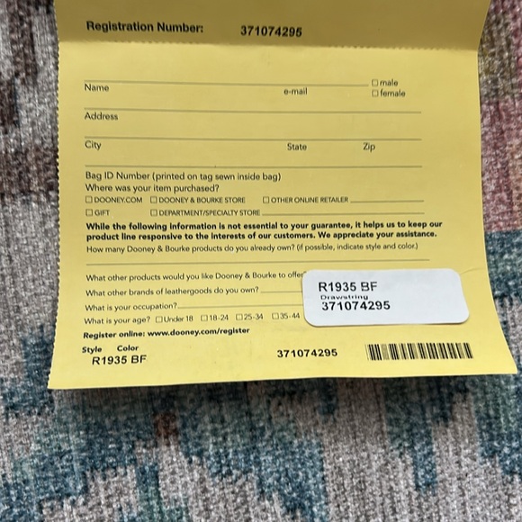 Dooney & Bourke Pebble Grain Drawstring Bag - Picture 9 of 10